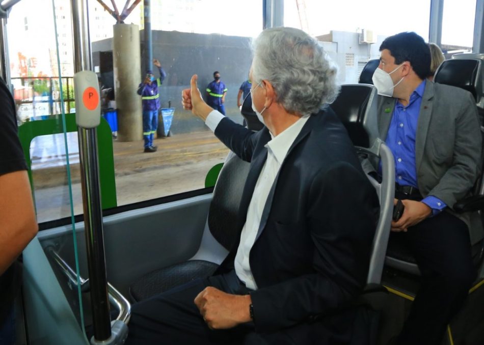 Caiado apresenta primeiro ônibus elétrico nesta sexta-feira