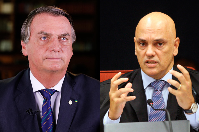 Presidente do Tribunal Superior Eleitoral (TSE), o ministro Alexandre de Moraes rejeitou recurso extraordinário apresentado pelo ex-presidente Jair Bolsonaro (PL). 
