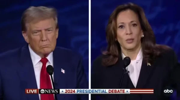 A vice-presidente dos Estados Unidos e candidata presidencial democrata, Kamala Harris, partiu para o ataque no primeiro debate presidencial contra o candidato republicano e ex-presidente, Donald Trump, na noite desta terça-feira (10/9), na Filadélfia, nos EUA.