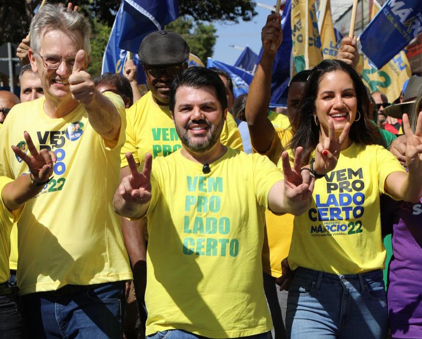 Márcio Correa (PL) foi eleito, neste domingo (27/10), o novo prefeito de Anápolis. Com 100% das seções apuradas, ele alcançou 58,56% dos votos (chancela de 106.263 eleitores). 