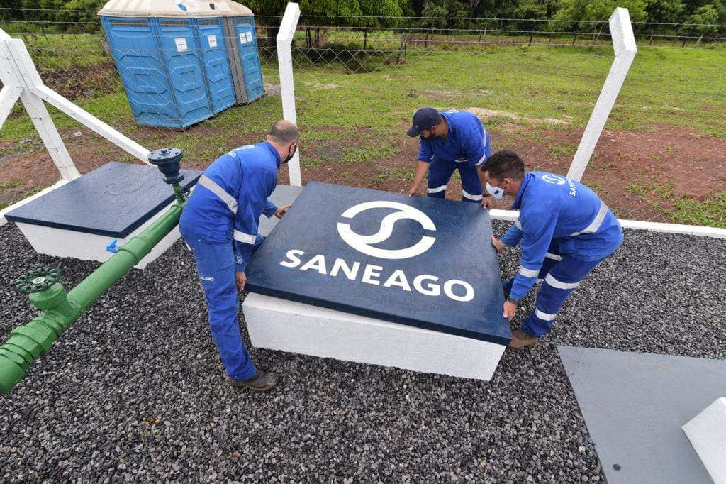 Equipes da Saneago realizam intervenção programada neste sábado (23/11) em Goiânia para executar a segunda etapa da interligação de adutora de água tratada que liga o booster Vila Adélia ao Centro de Reservação Atlântico.