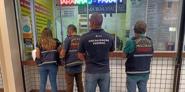 A Prefeitura de Goiânia, por meio do Procon, em parceria com o Juizado da Infância e Juventude, realizou no final da semana passada, uma operação na rodoviária da capital.