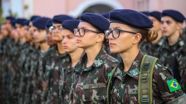 O Ministério da Defesa registrou desde a quarta-feira (1º/1) até o meio dia desta sexta-feira (3/1) cerca de 7 mil inscrições no alistamento militar feminino voluntário.